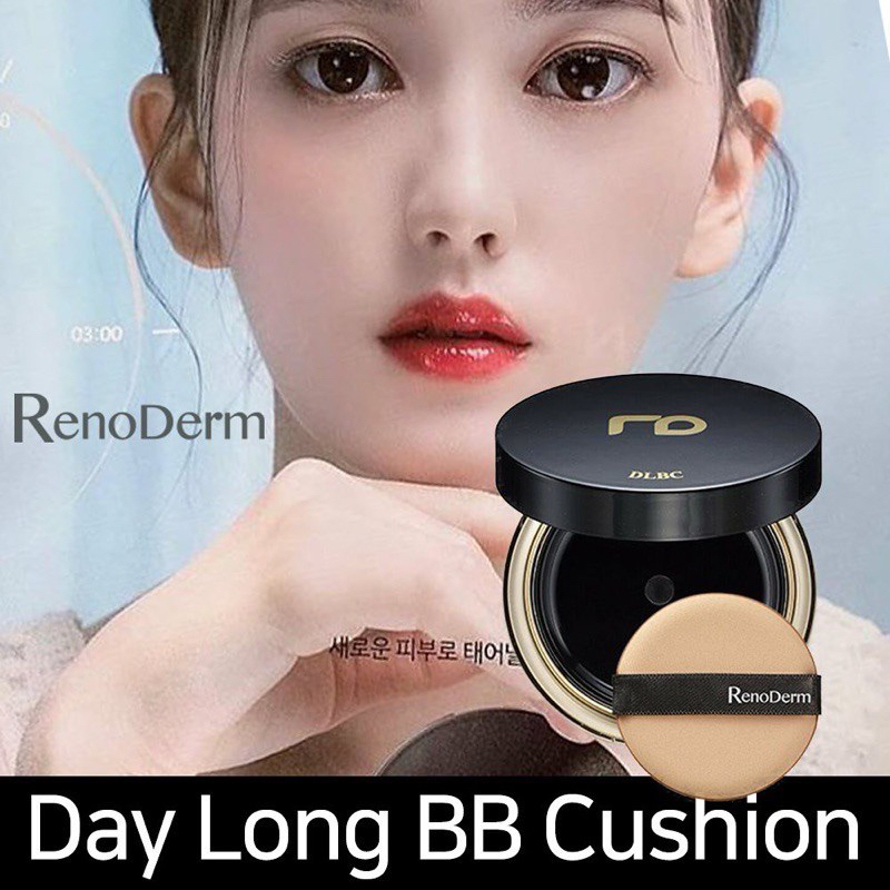 Renoderm cushion day long bb cream 15g, chỉ số chống nắng spf50+pa+++