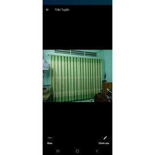 Rèm cửa chính r6m2 cao 2m7 giá 580k