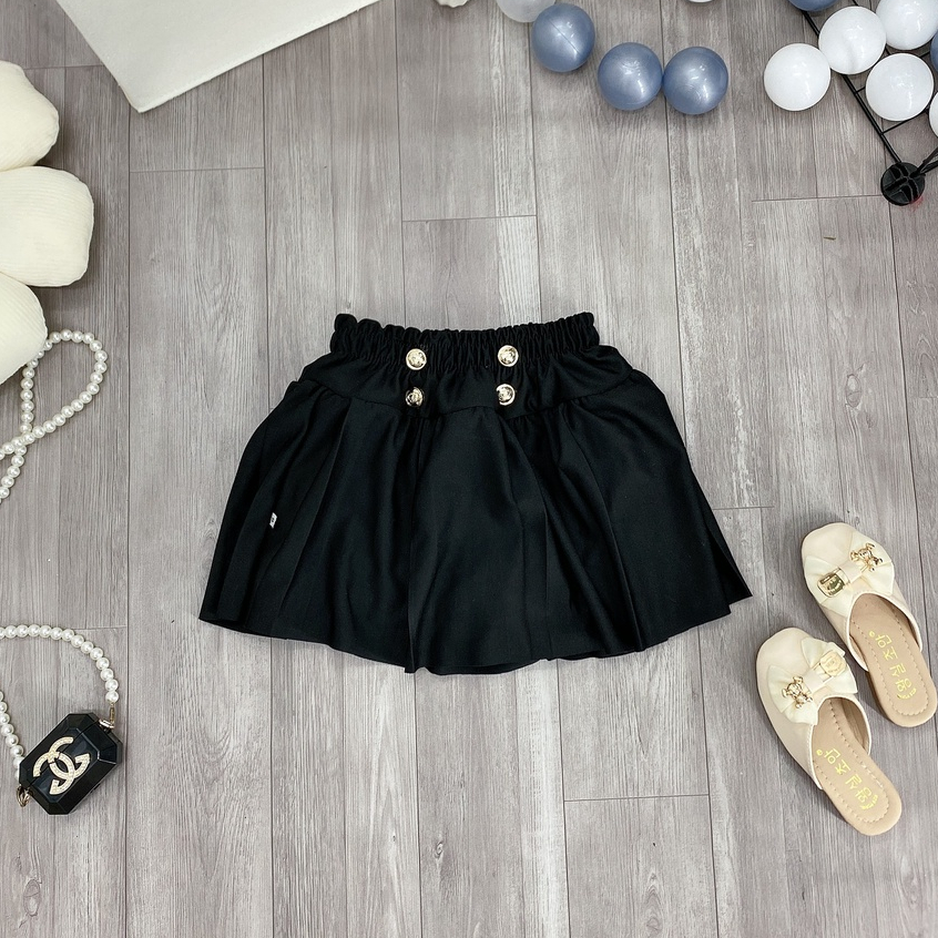 Set áo phối váy "HOA TRÀ" 18-48kg cho bé gái 4-14 tuổi. Chân váy xếp li xinh xắn. Hàng may kỹ. STA001