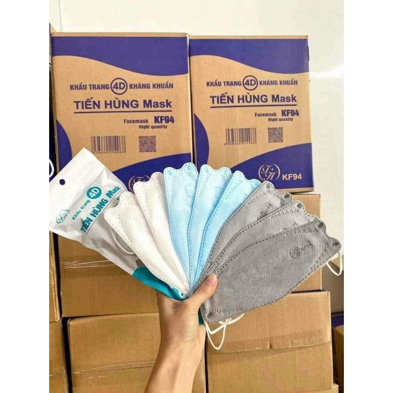 Thùng 300 Cái Khẩu Trang Kf94 Tiến Hùng