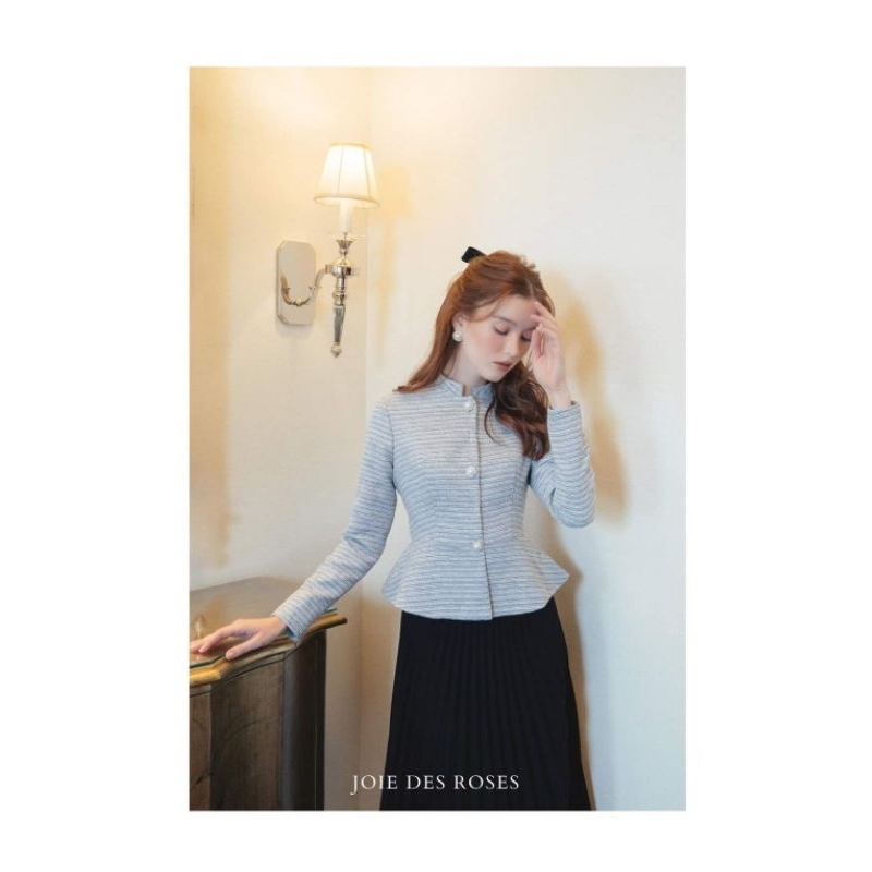 Áo peplum Edsel top của Joie des rose