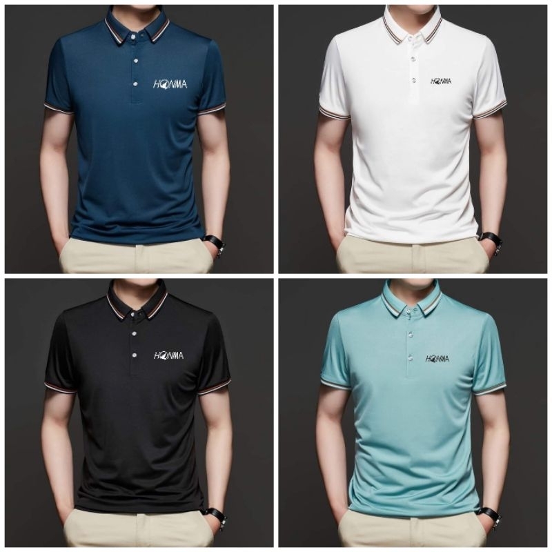 Áo cộc tay Honma chất vải polo cao cấp - Mẫu mới nhất 2023