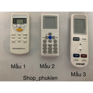 Remote máy lạnh Asanzo - Điều khiển điều hoà Asanzo