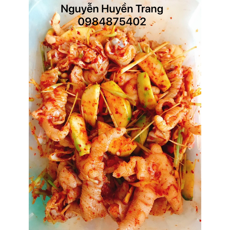 chân gà sốt thái cóc 10 chân ( chỉ ship hoả tốc)
