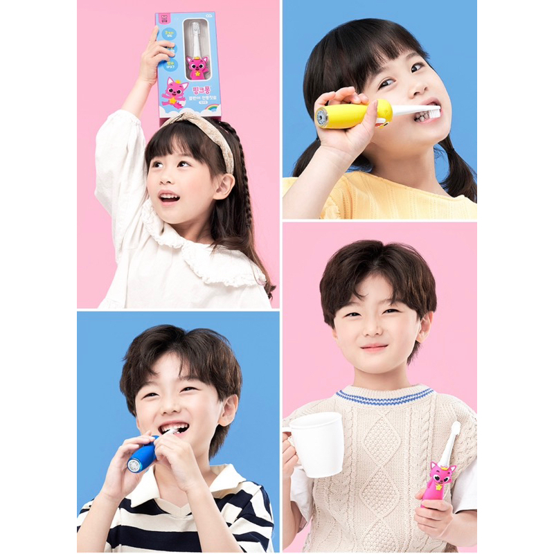 Bàn Chải Điện Pinkfong cho Bé từ 24m