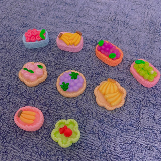 Charm trái cây mini trang trí mô hình đồ ăn