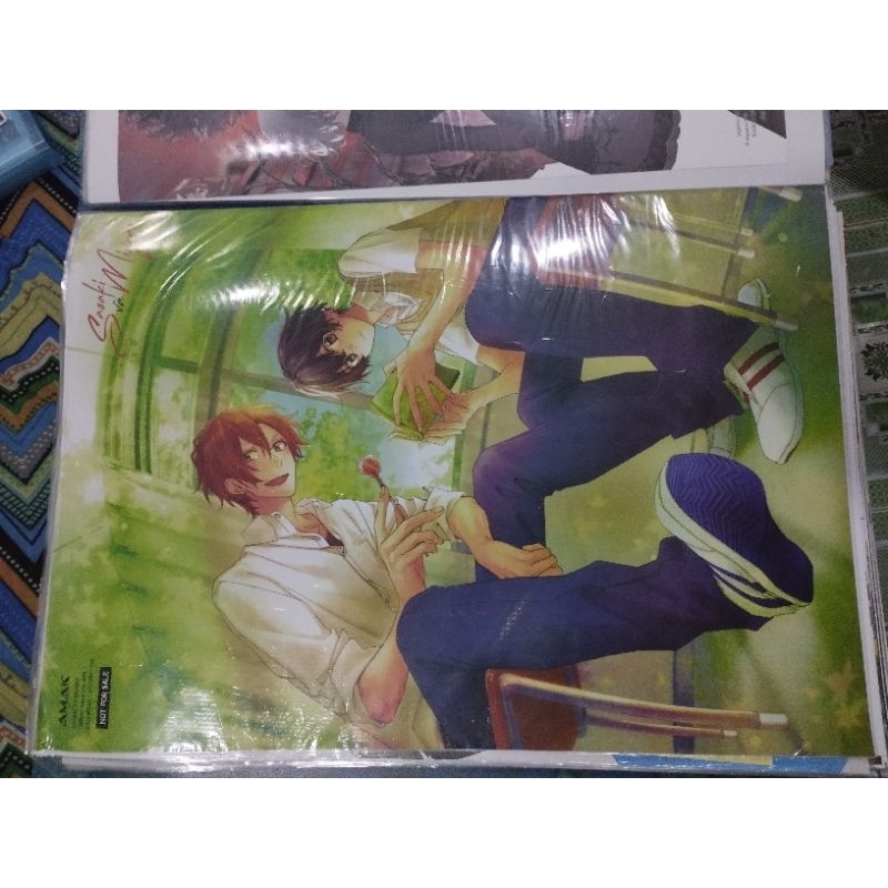 Poster manga có cả on và offline