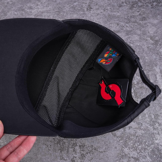 Nón Sơn chính hãng dáng không chóp phối da cao cấp dành cho nam chất liệu gió cao cấp MC017  - Hùng Nón Hiệu