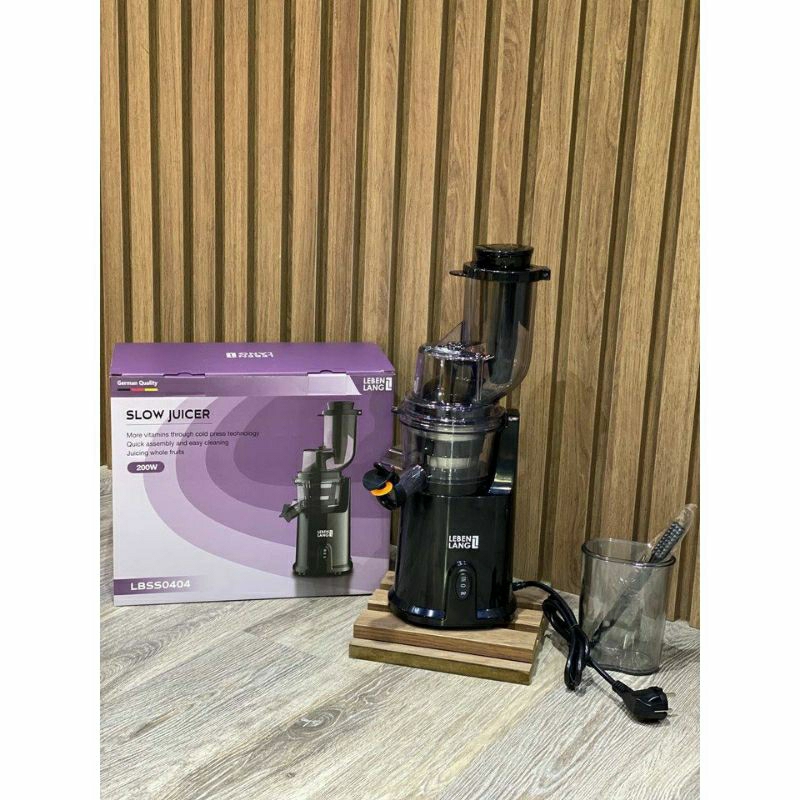 Máy ép chậm LEBELANG LBSD0404 Đức, công suất lớn 200W, bảo hành tận 24 tháng