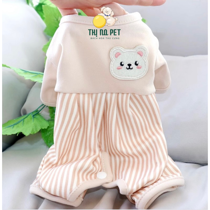 Áo Cho Chó Mèo - Jum Gấu Be Thiết Kế Dành Cho Thú Cưng