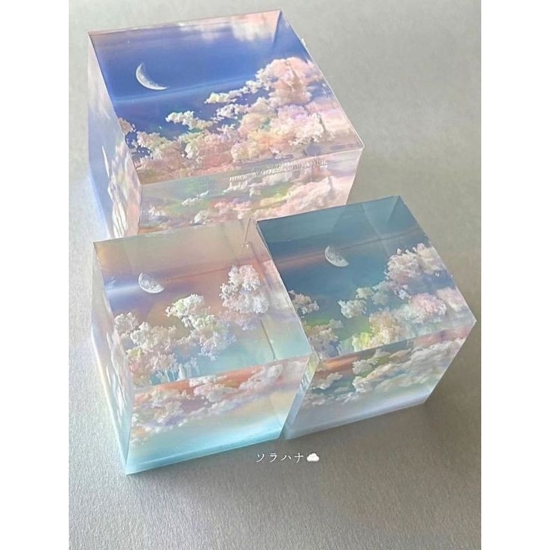 Chất tạo Cloud mây trong resin, diy
