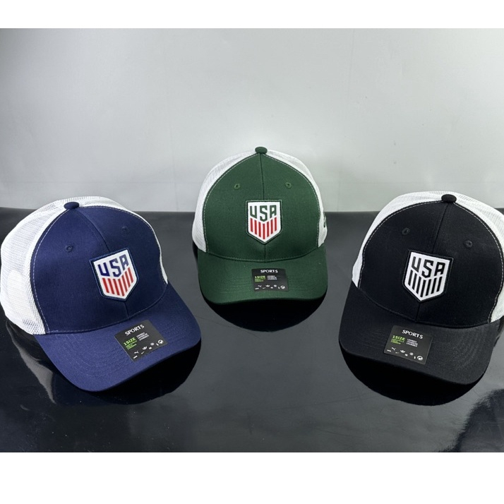 Mũ lưỡi trai, nón kết USA cờ Mỹ, xanh đen hàng chất lượng cao, M108