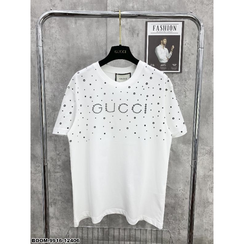 Áo thun cotton 2C thêm hoạ tiết chấm bi siêu xinh,9916