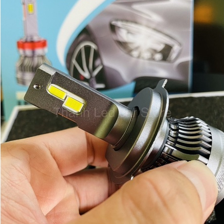 Đèn pha led H4 S12 Super Light 75W 28000LM hiệu suất cao - chính hãng