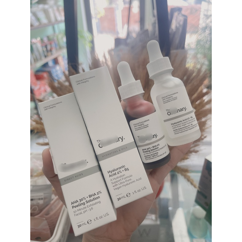 Full Bộ Niacina Retinol Combo Peel Da Của Nhà The Ỏdinary Bản Canada
