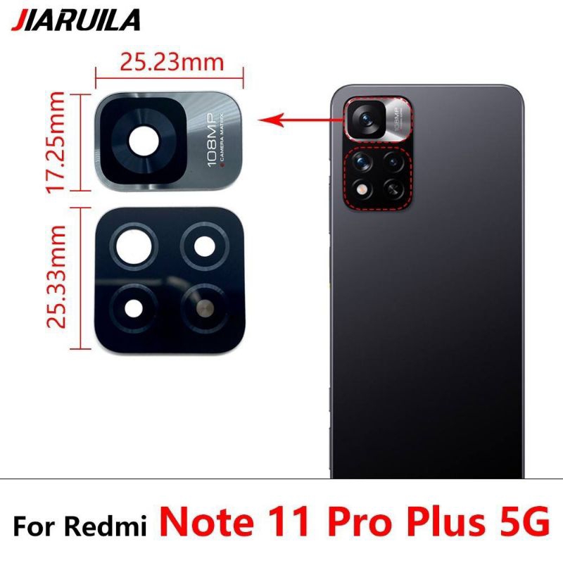 Kính Camera Xiaomi Redmi Note 11 Pro Plus 5g
