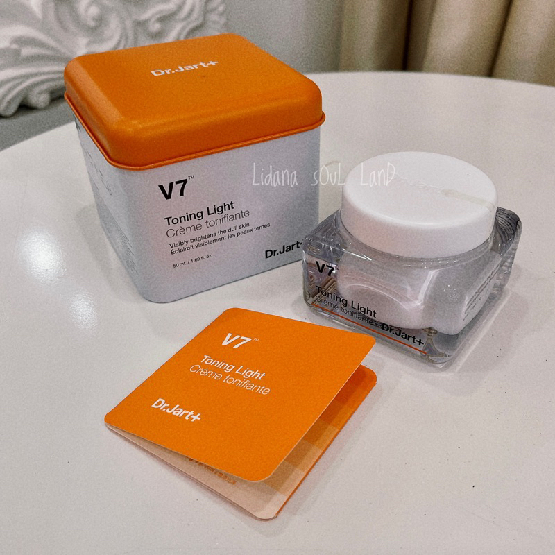 (𝗚𝗼̂́𝗰 𝟲𝟴𝟬𝗸) Kem dưỡng trắng nâng tone da tr! nám tàn nhang Dr.Jart+ V7 Toning Light Hàn Quốc