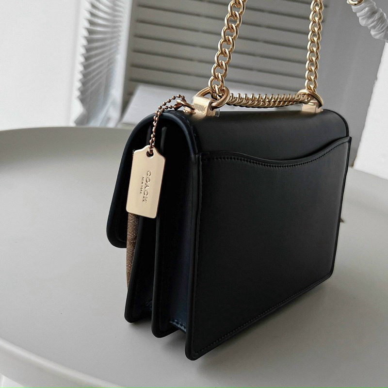 Túi đeo chéo C0.ach Klare Crossbody Embroidery