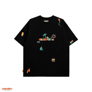Chinlike-black “thích biển” tee