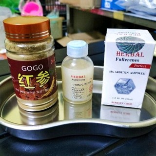  combo bột hồng sâm mix Collagen tươi cấy trắng da mờ nám 