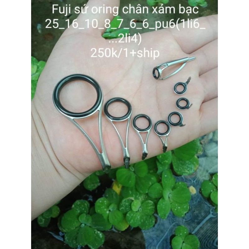 khoen fuji sứ oring lure dựng cần lure size M-MH