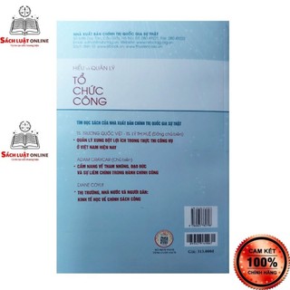 Sách - Hiểu và quản lý tổ chức công