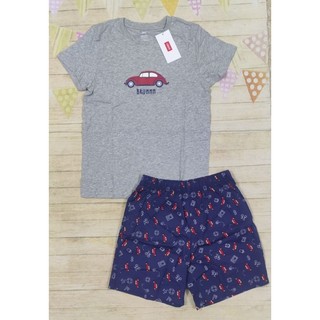Bộ cotton cộc tay mặc nhà bé trai Canifa