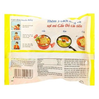 MÌ GẤU ĐỎ TÔM CHUA CAY 63g