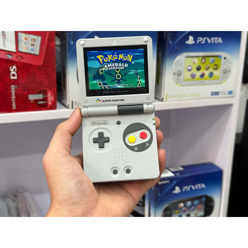 Máy chơi Game Nintendo Gameboy GBA SP FAMICOM 4 đèn