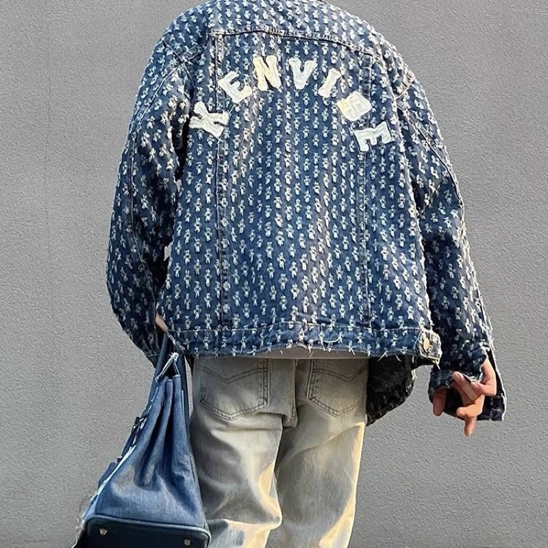 Áo khoác Denim KENVIDE phong cách Hàn quốc New Arrival 2023