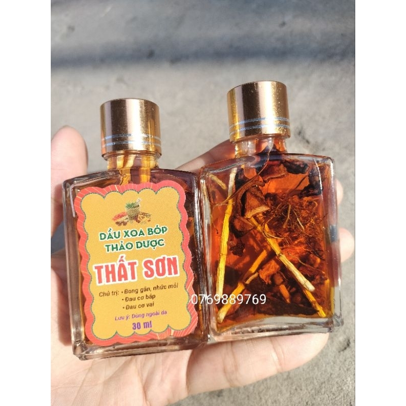 Dầu nóng Thất Sơn gia truyền 30ml(xoa đau nhứt xương khớp, đau cơ)