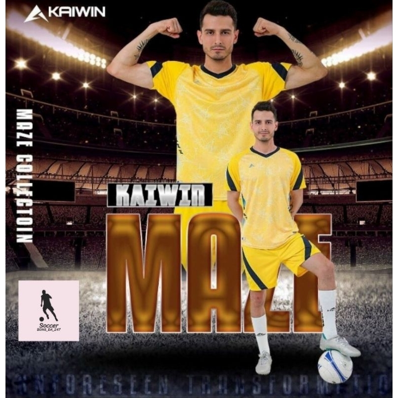 BỘ QUẦN ÁO BÓNG ĐÁ KAIWIN - MAZE