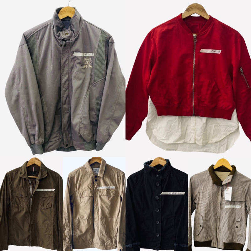 Áo Khoác Mùa Hè Nam Nhật Secondhand, Áo Jacket Kaki 2hand