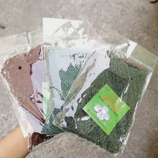 Miếng lưới rửa chén màu đỏ (1 miếng)