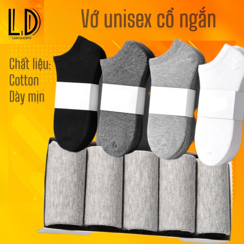 Vớ Cổ Ngắn Cotton Khử Mùi Êm Chân Phù Hợp Cho Mọ iLoại Giày a1
