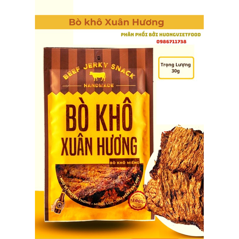 Bò khô Xuân Hương vị Truyền thống