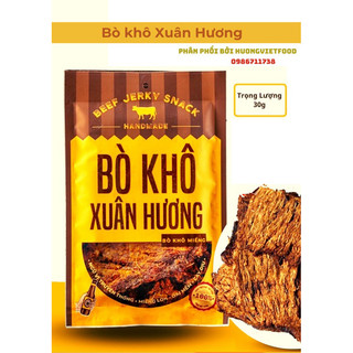Bò khô Xuân Hương vị Truyền thống