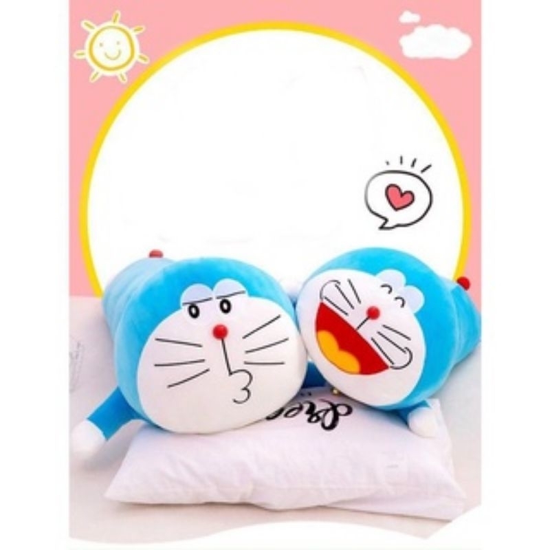 Gấu bông doremon nằm size 45cm