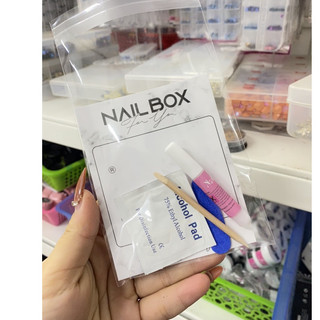 Bìa nail box (đựng móng úp sẵn) đầy đủ như hình
