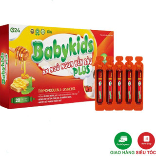 BABYKIDS ĂN NGỦ NGON YẾN SÀO - Giúp Bé Ăn Ngon Hơn