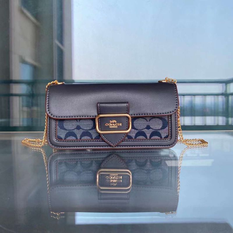 Túi Đeo Chéo/ Đeo Vai Da Thật Phối Canvas LĐ