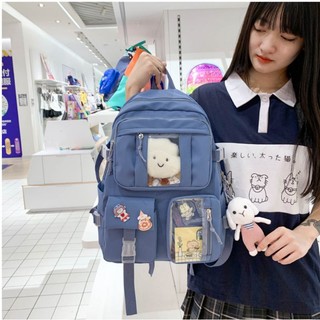 Balo thời trang đi học nữ, Ulzzang Hàn Quốc Thời Trang YHO mang đi học