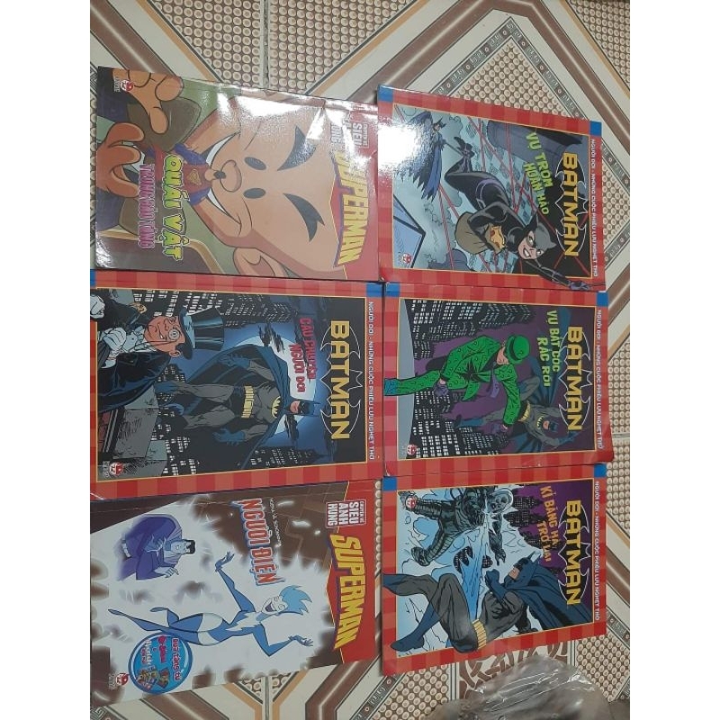 Bat man 4q superman 2q