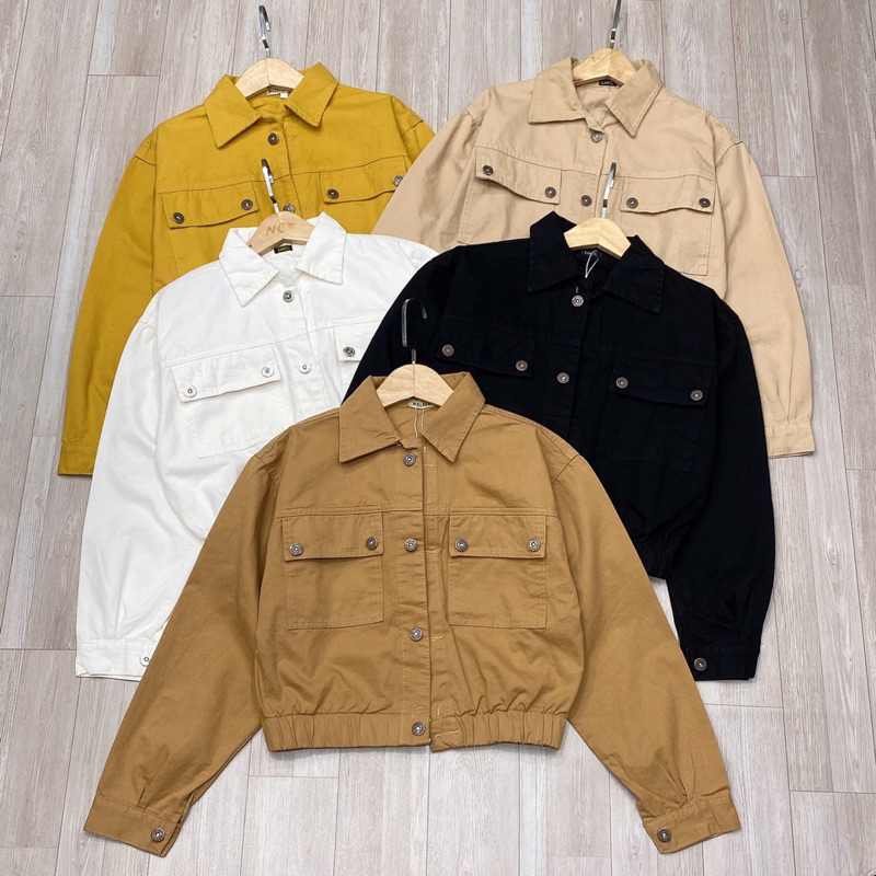 Áo khoác kaki mẫu mới hot