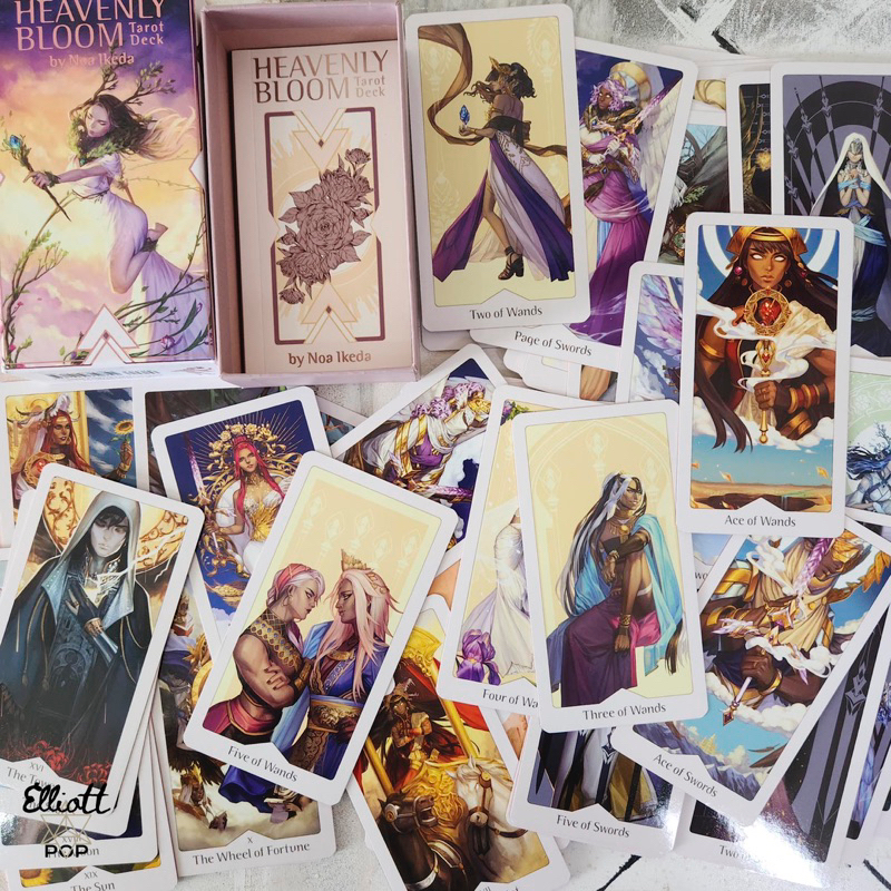 Bộ bài Heavenly Bloom Tarot  @gocdoquyen