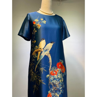 Đầm trung niên thiết kế, đầm dáng suông dành cho Mẹ, nhiều mẫu có bigsize