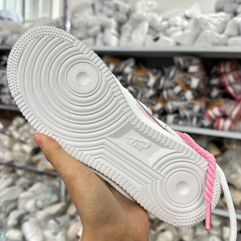 Giày thể thao Af1 Lv hồng trắng phiên bản cao cấp 2023