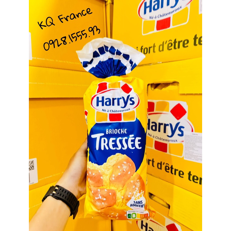 Bánh mì hoa cúc Harrys Brioche Tressée Pháp 515g