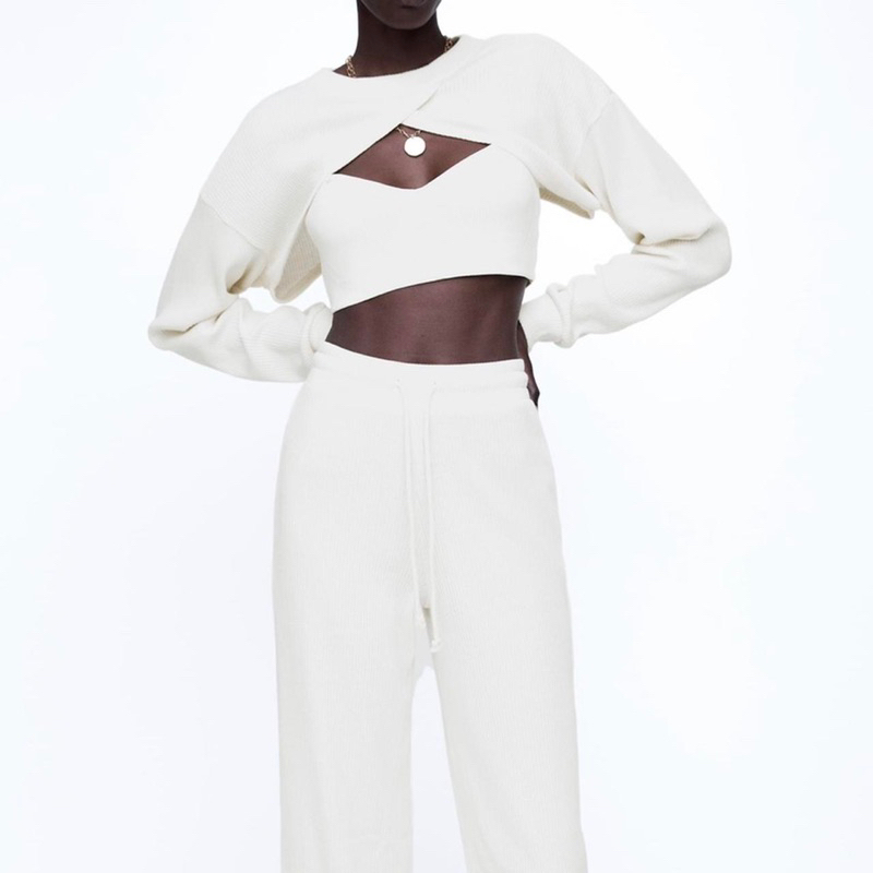 Áo ngắn khoác tay ZARA