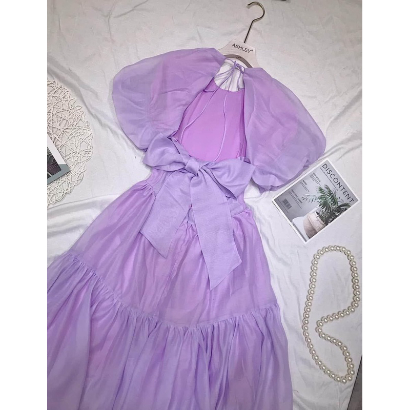 NEWTAG ĐẦM CÔNG CHÚA HỞ LƯNG